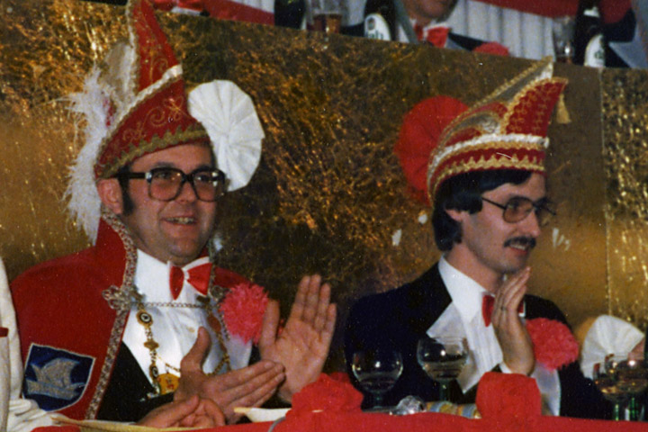 1979 Prinz Kurt II. Rogner mit Mundschenk Erich Fahrin